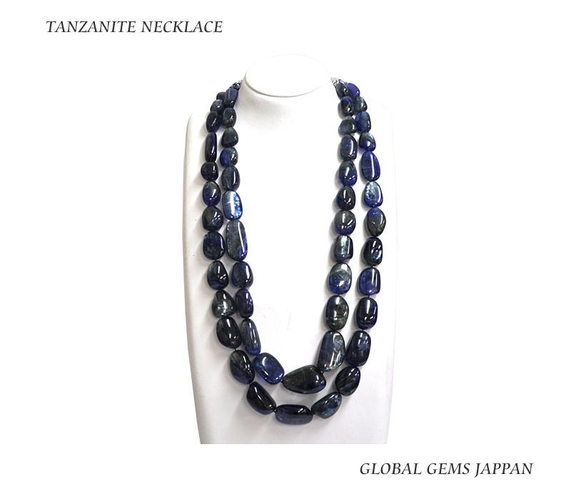 タンザナイトネックレス